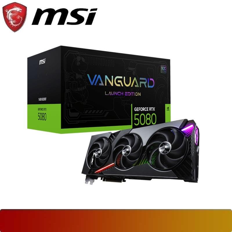 MSI GeForce RTX 5080 16G VANGUARD SOC LAUNCH EDITION-1-Nano Komputer