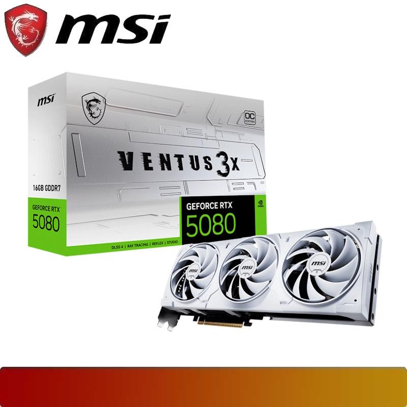 MSI GeForce RTX 5080 16G VENTUS 3X OC WHITE - 1 - Nano Komputer