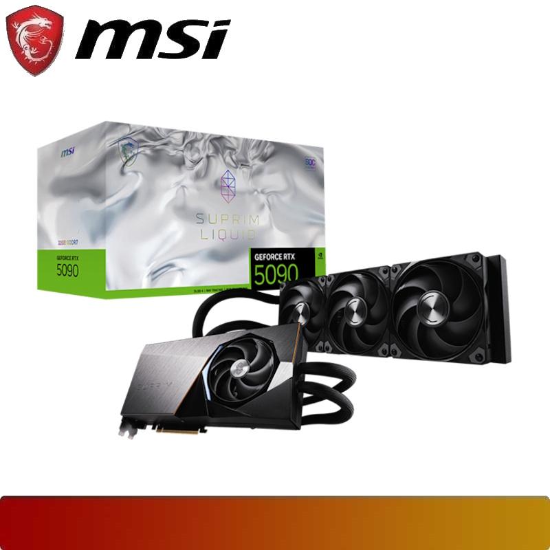 MSI GeForce RTX 5090 32G SUPRIM LIQUID SOC - 1 - Nano Komputer