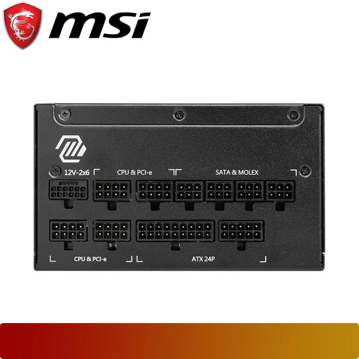 MSI MAG A1000GL PCIE5 | PSU A1000W 80+ Gold Fully Modular - 2 - Nano Komputer