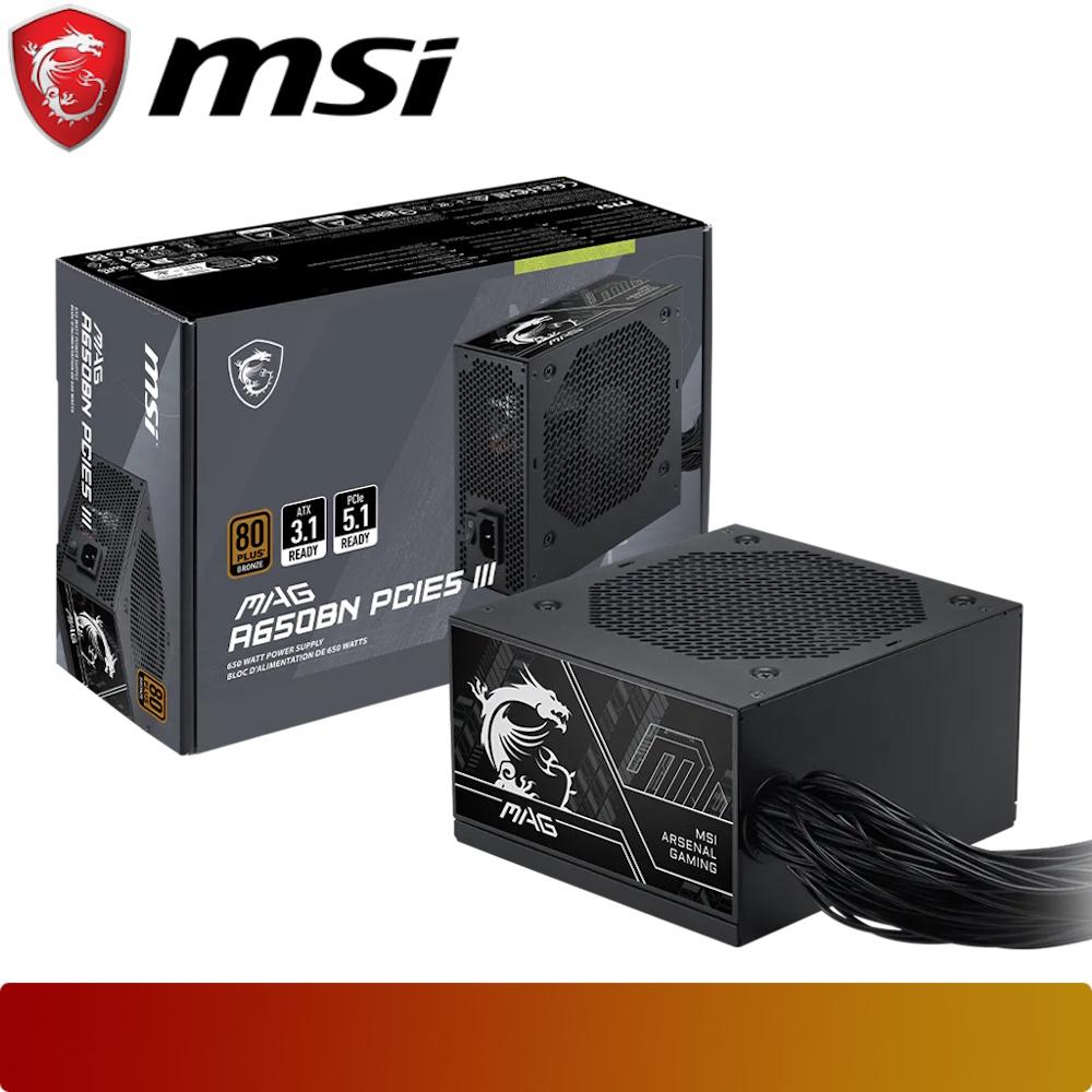 MSI MAG A650BN PCIE5 III - 5 - Nano Komputer