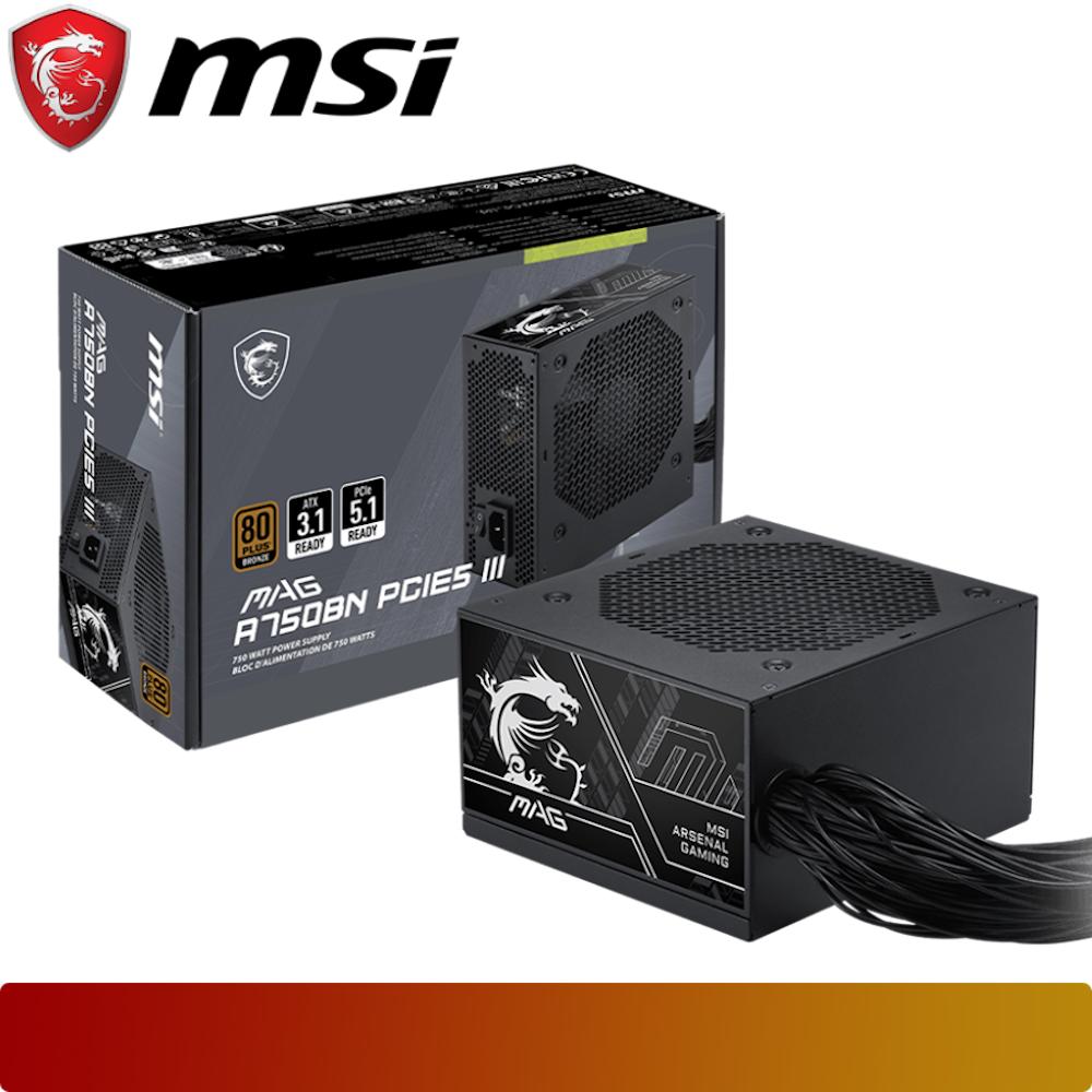 MSI MAG A750BN PCIE5 III - 5 - Nano Komputer