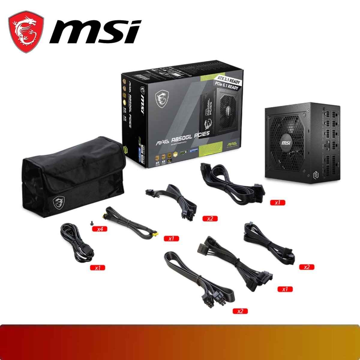 MSI MAG A850GL PCIE5