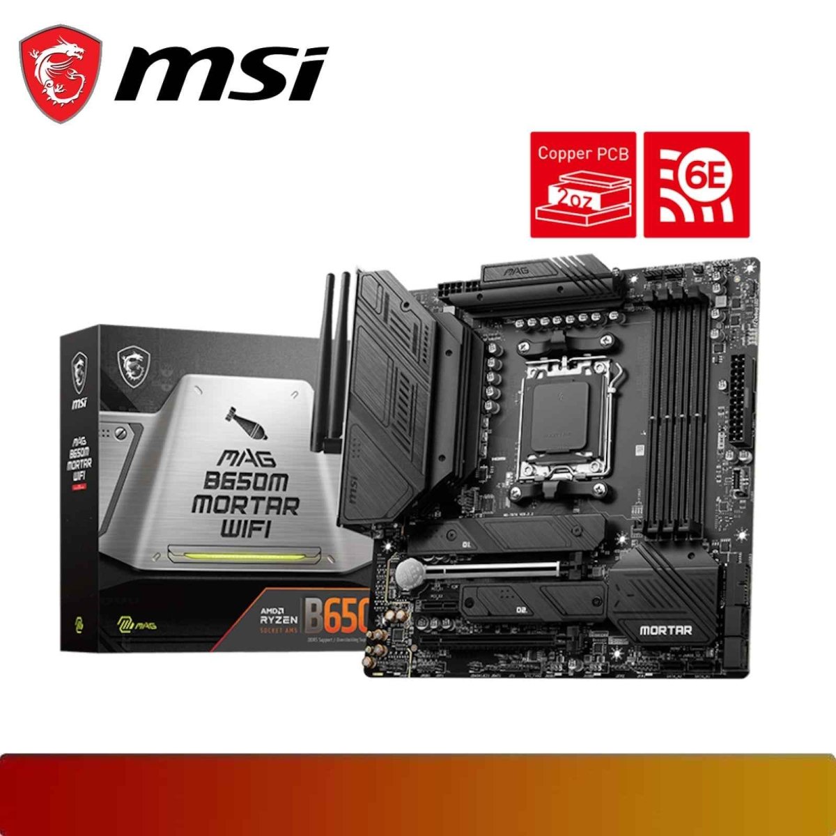 MSI MAG B650M MORTAR WIFI - 1 - Nano Komputer