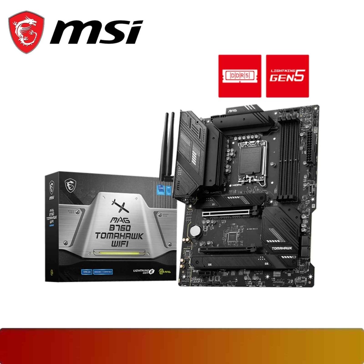 MSI MAG B760 TOMAHAWK WIFI - 1 - Nano Komputer