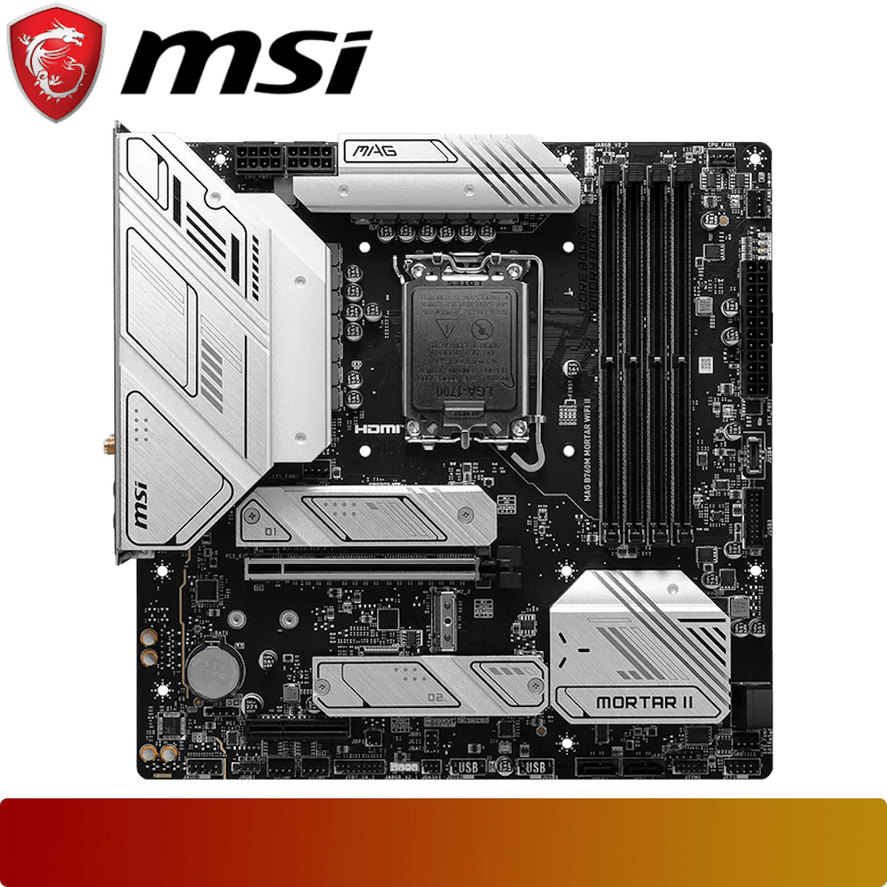 MSI MAG B760M MORTAR WIFI II - 2 - Nano Komputer
