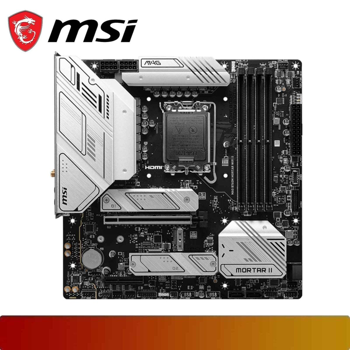 MSI MAG B760M MORTAR WIFI II - 2 - Nano Komputer