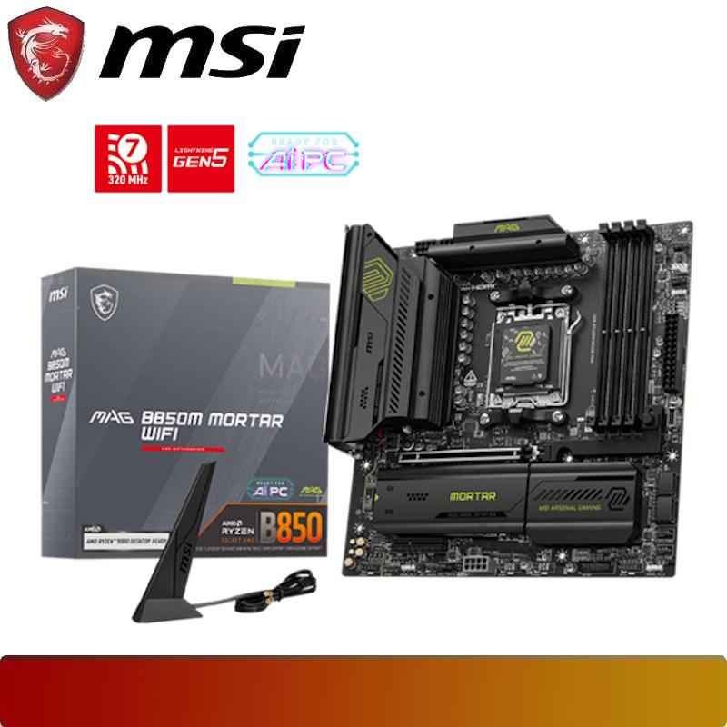 MSI MAG B850M MORTAR WIFI - 1 - Nano Komputer
