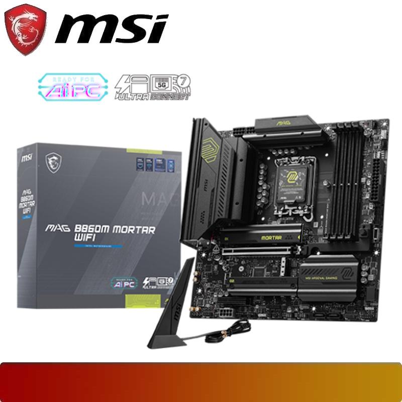MSI MAG B860M MORTAR WIFI - 1 - Nano Komputer