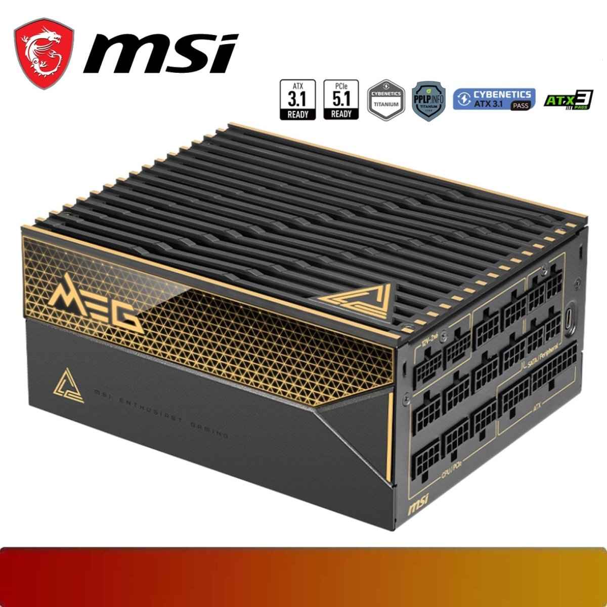 MSI MEG Ai1600T PCIE5