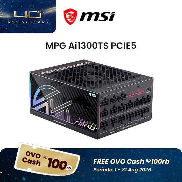 MSI MPG Ai1300TS PCIE5-1-Nano Komputer