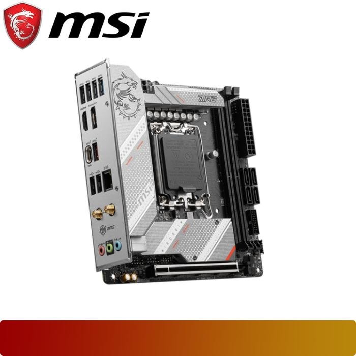 MSI MPG B760I EDGE WIFI DDR4 | Intel B760 LGA 1700 Mini ITX - 4 - Nano Komputer