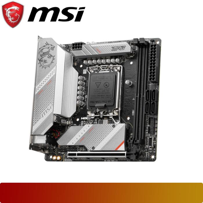 MSI MPG B760I EDGE WIFI DDR4 | Intel B760 LGA 1700 Mini ITX - 3 - Nano Komputer