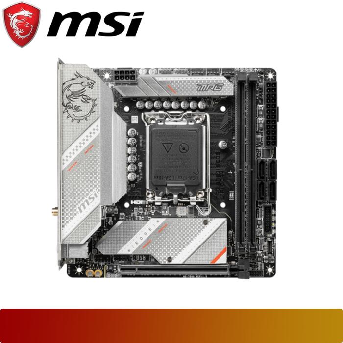 MSI MPG B760I EDGE WIFI DDR4 | Intel B760 LGA 1700 Mini ITX - 2 - Nano Komputer