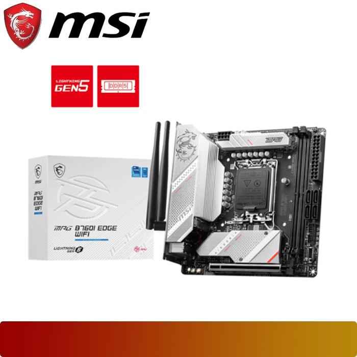 MSI MPG B760I EDGE WIFI - 1 - Nano Komputer