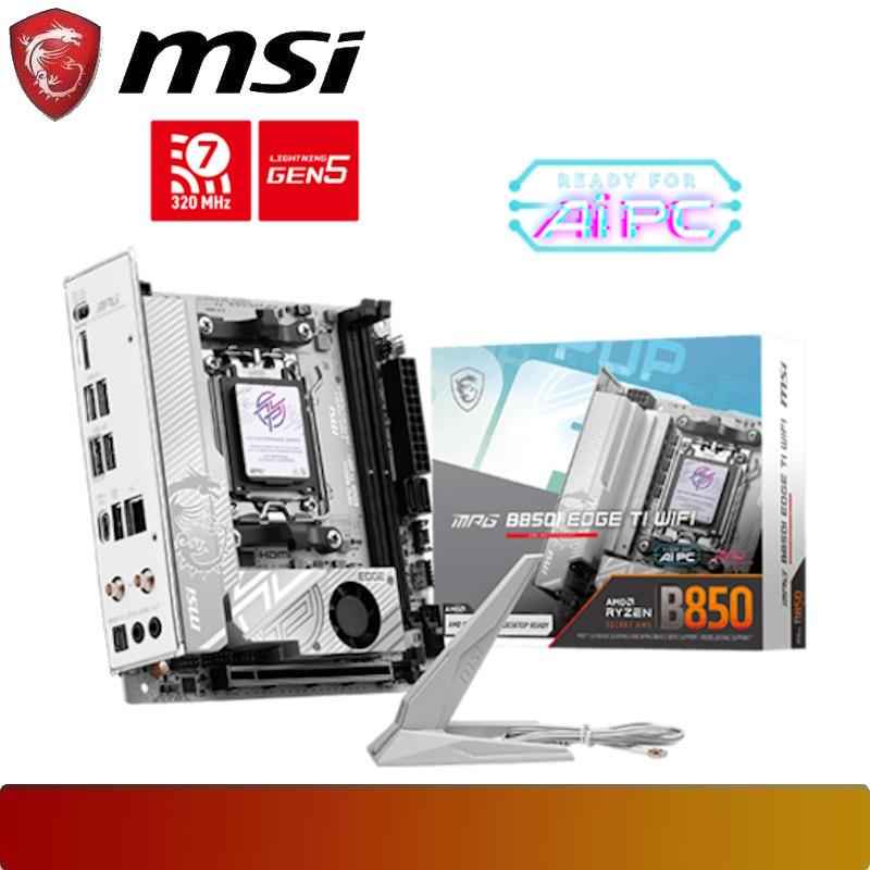 MSI MPG B850I EDGE TI WIFI - 1 - Nano Komputer