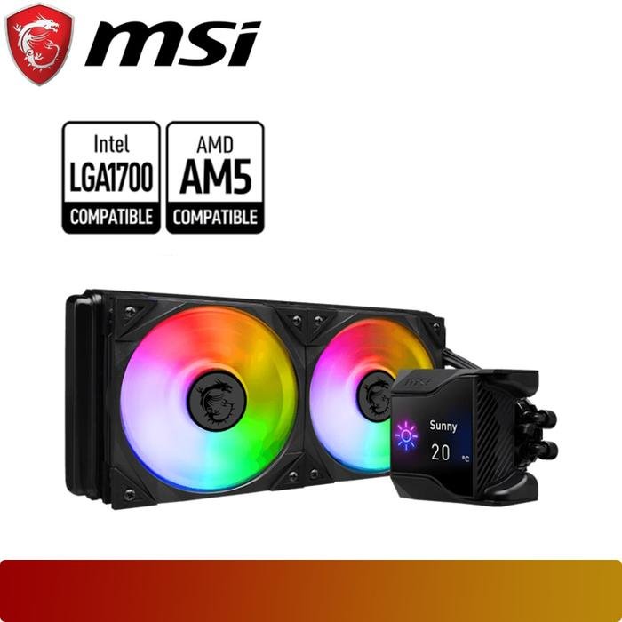 MSI MPG CORELIQUID D240 | Liquid CPU Cooler 240mm - 1 - Nano Komputer