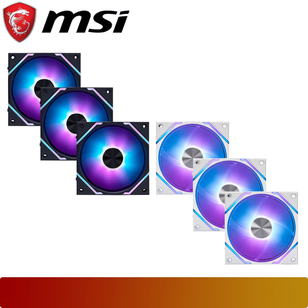 MSI MPG EZ120 ARGB Triple Pack - 1 - Nano Komputer