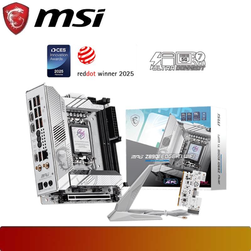 MSI MPG Z890I EDGE TI WIFI - 1 - Nano Komputer