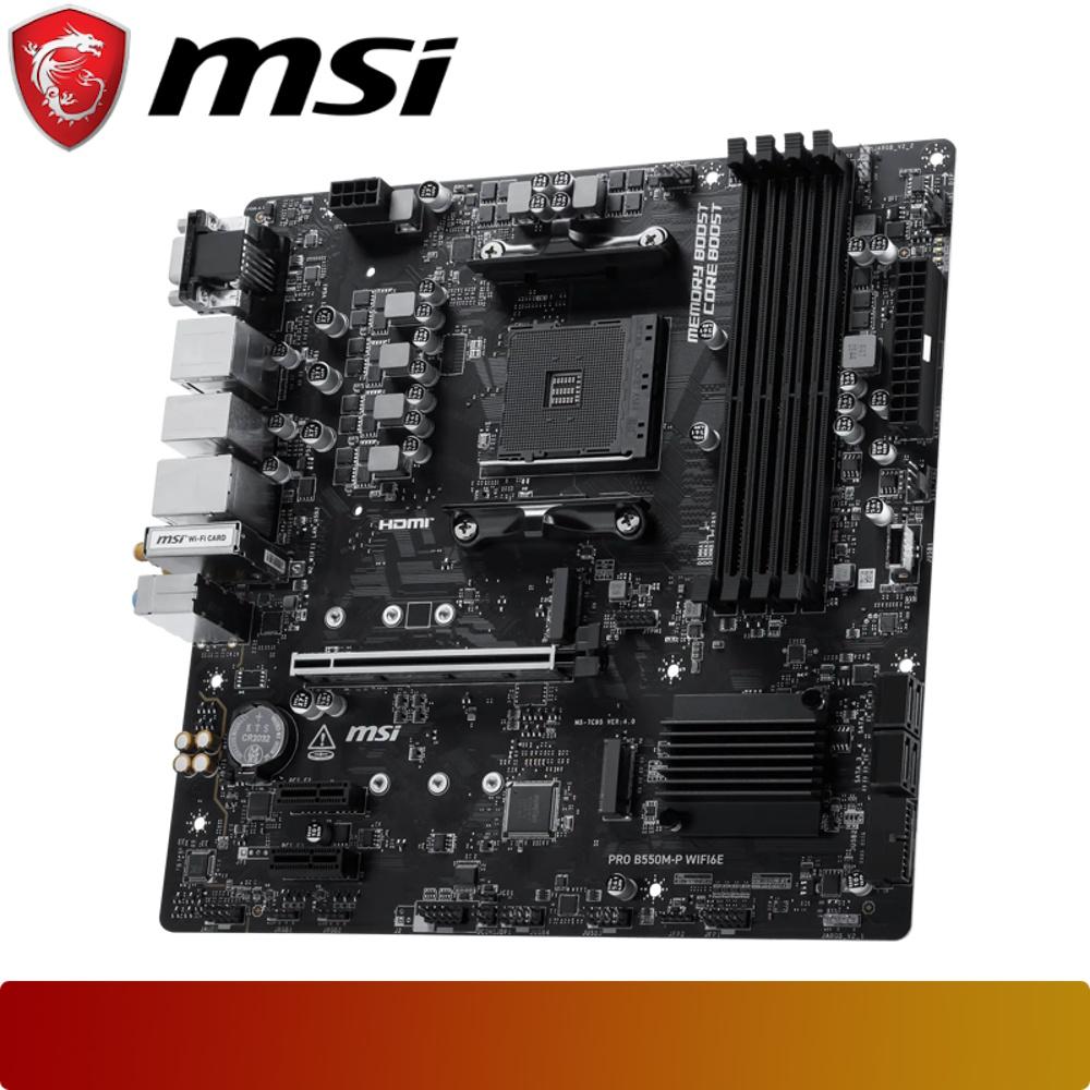 MSI PRO B550M-P WIFI6E-3-Nano Komputer