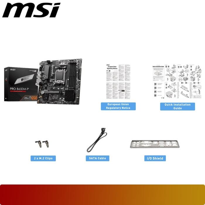 MSI PRO B650M - P - 4 - Nano Komputer