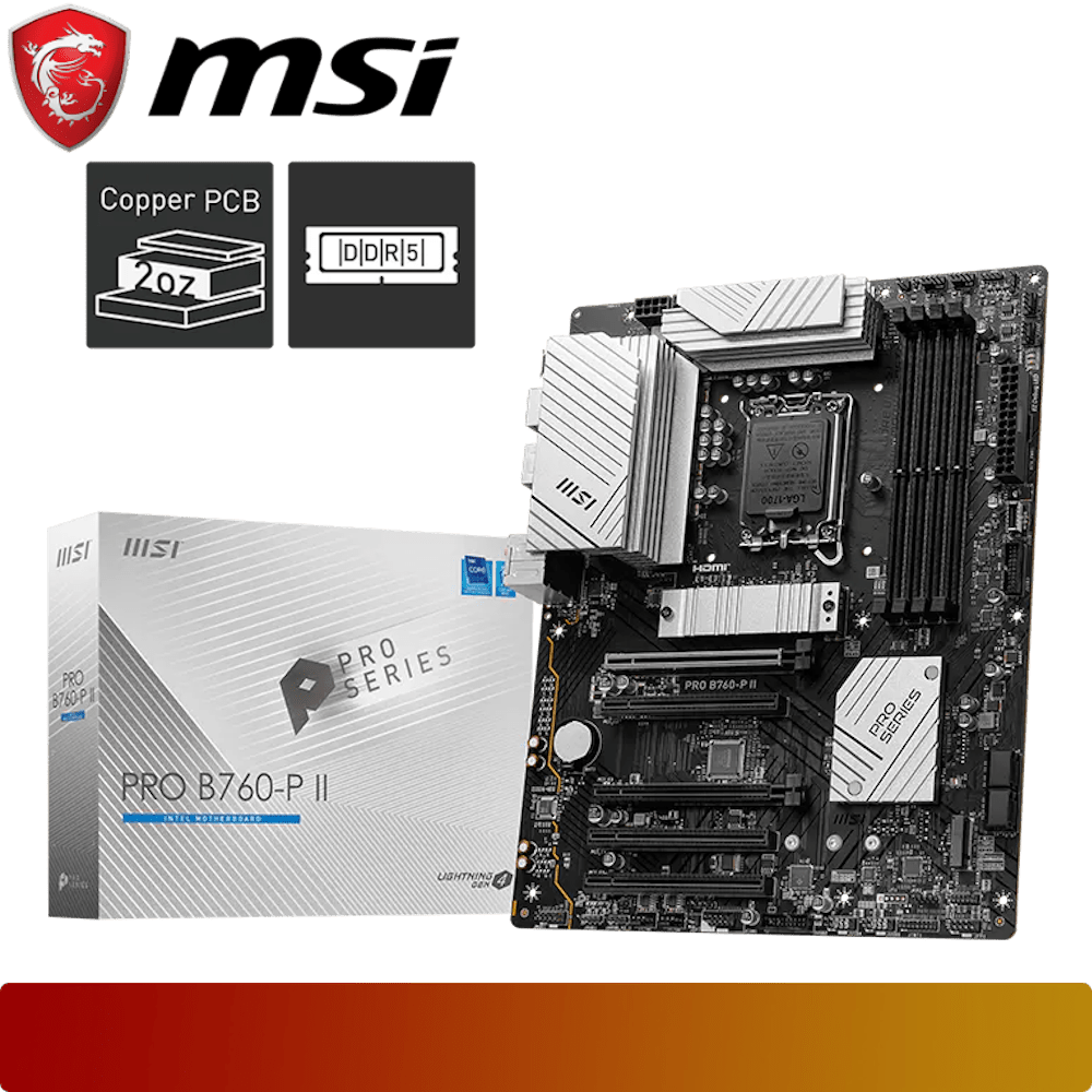 MSI PRO B760 - P II - 1 - Nano Komputer
