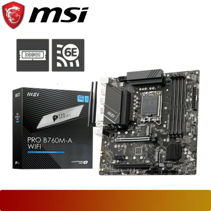 MSI PRO B760M - A WIFI - 1 - Nano Komputer