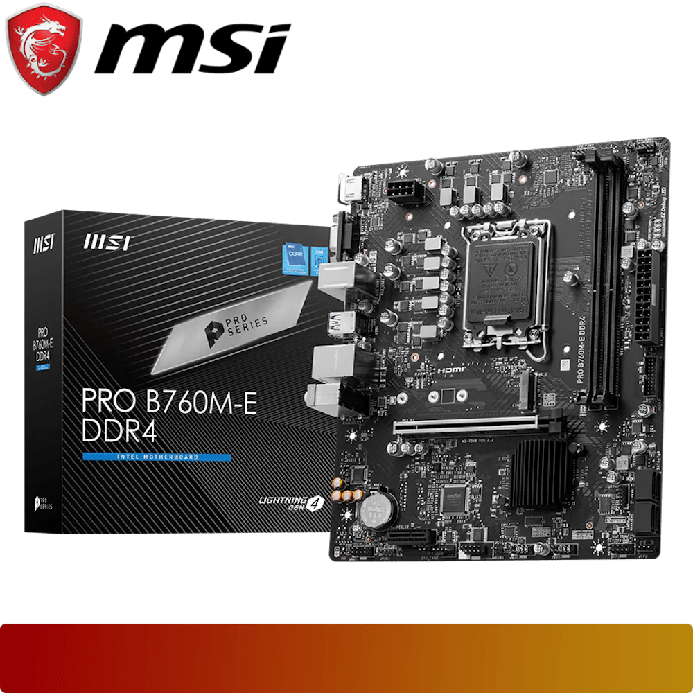 MSI PRO B760M - E DDR4 - 1 - Nano Komputer