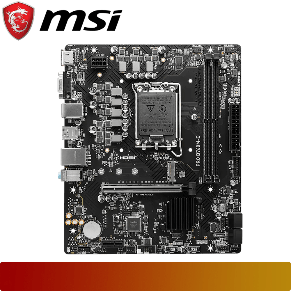 MSI PRO B760M - E DDR5 - 2 - Nano Komputer