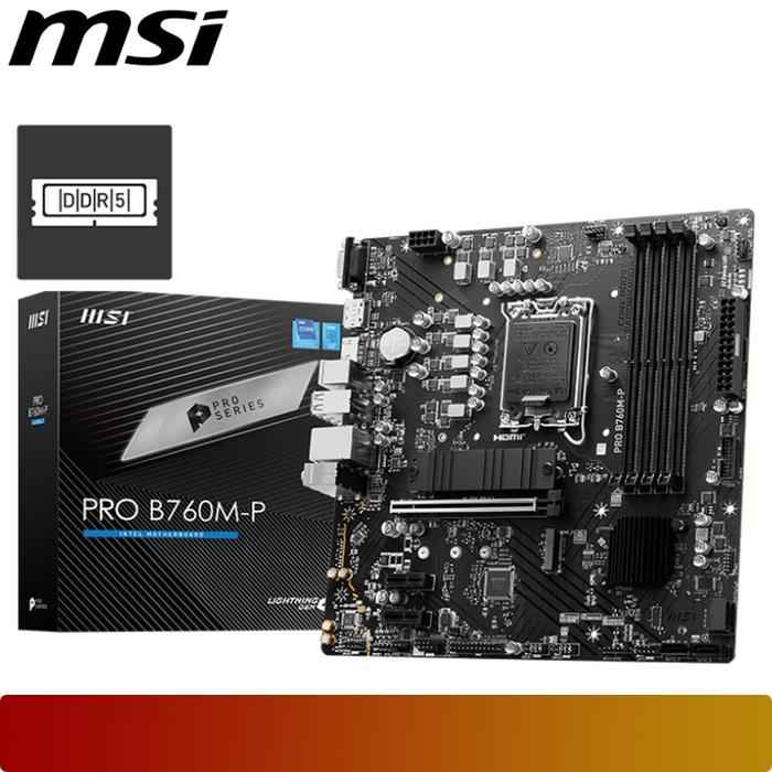 MSI PRO B760M - P - 1 - Nano Komputer