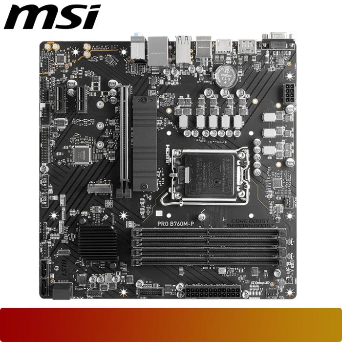 MSI PRO B760M - P - 2 - Nano Komputer