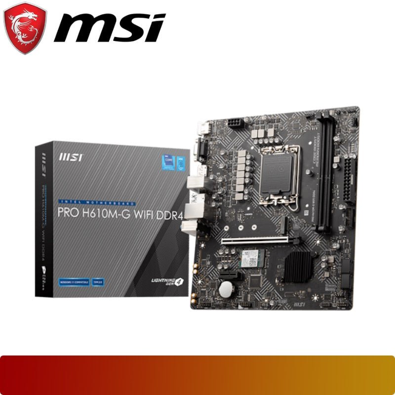 MSI PRO H610M - G WIFI DDR4 - 6 - Nano Komputer