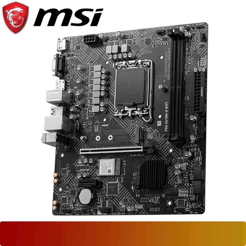MSI PRO H610M-G WIFI DDR5