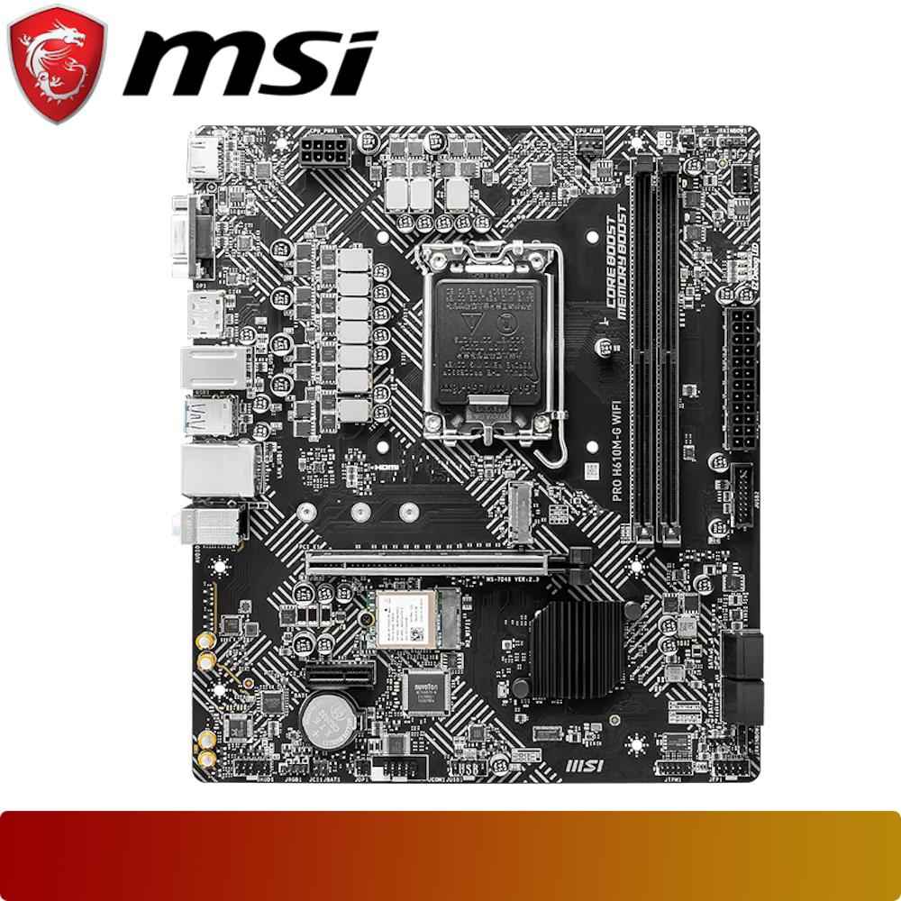 MSI PRO H610M-G WIFI DDR5