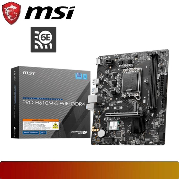 MSI PRO H610M - S WIFI DDR4 - 1 - Nano Komputer
