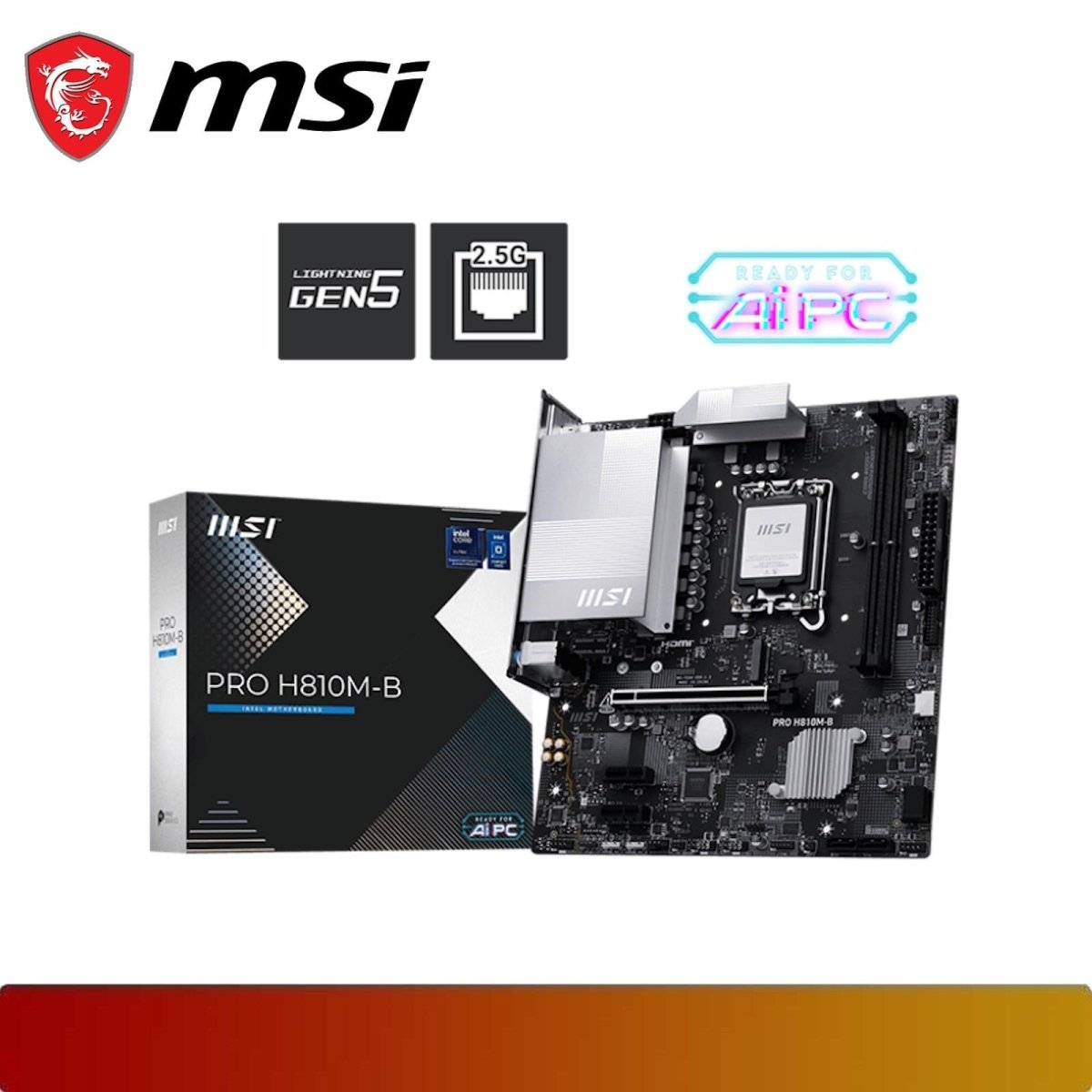 MSI PRO H810M - B - 1 - Nano Komputer
