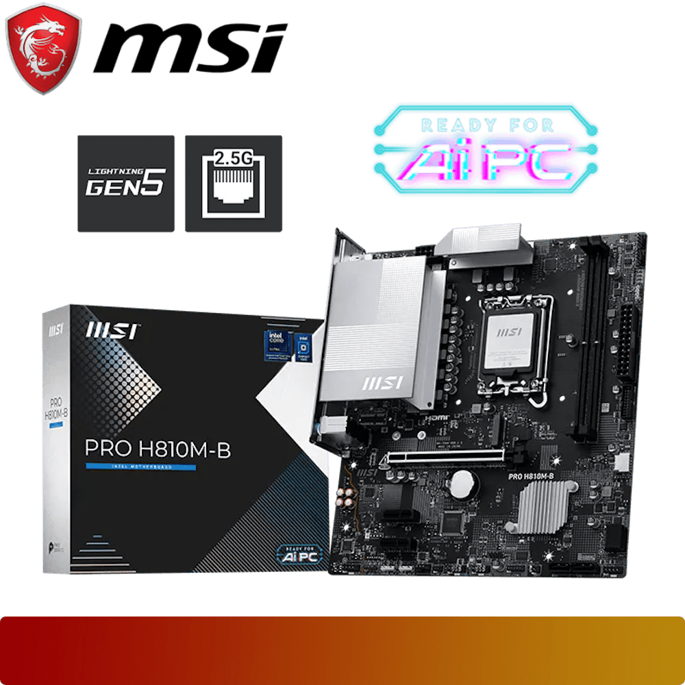MSI PRO H810M - B - 1 - Nano Komputer