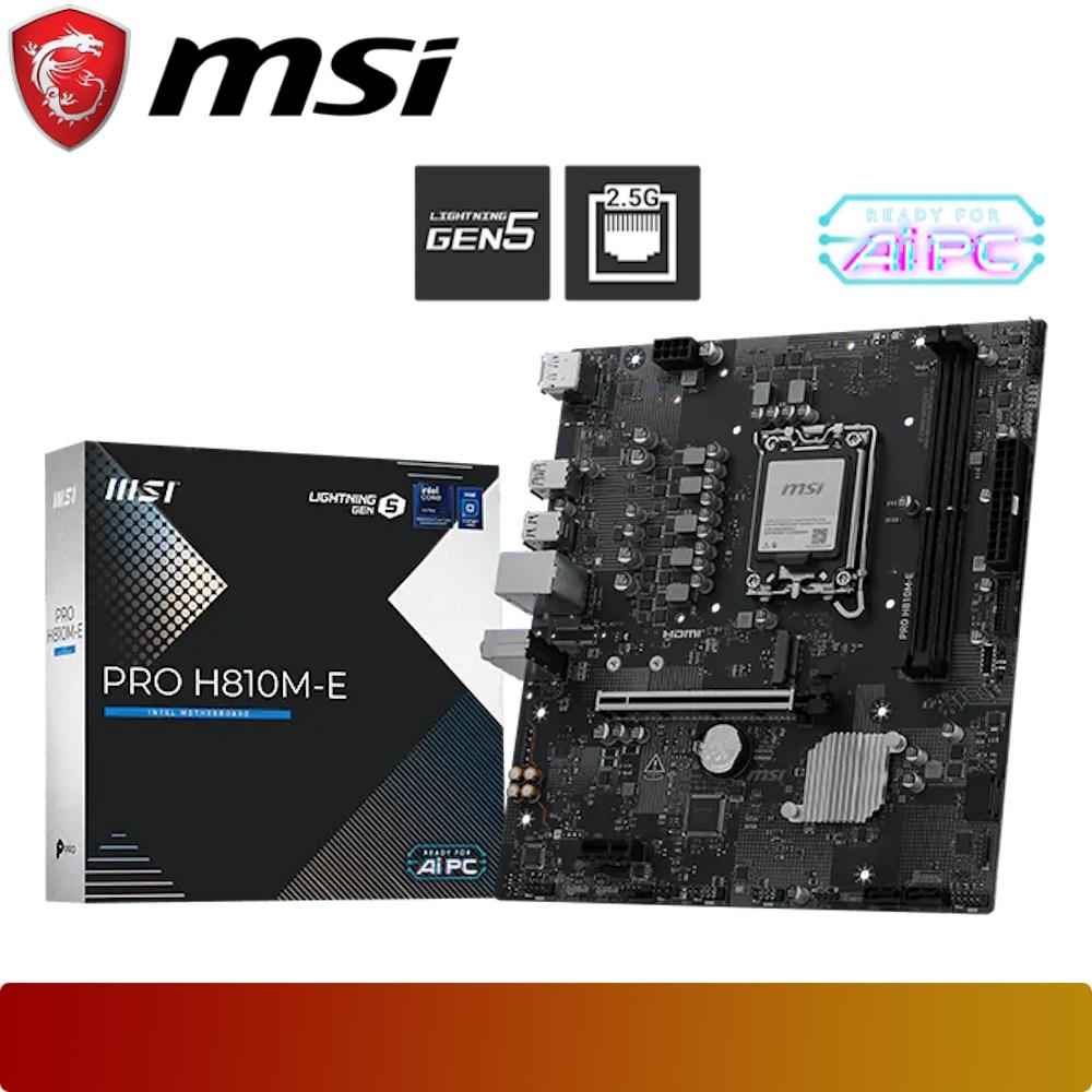 MSI PRO H810M - E - 1 - Nano Komputer