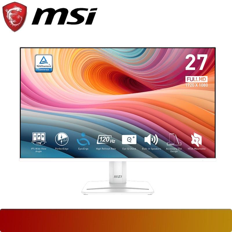 MSI PRO MP275W E2 | 27" Business Productivity Monitors 120Hz 1ms - 1 - Nano Komputer