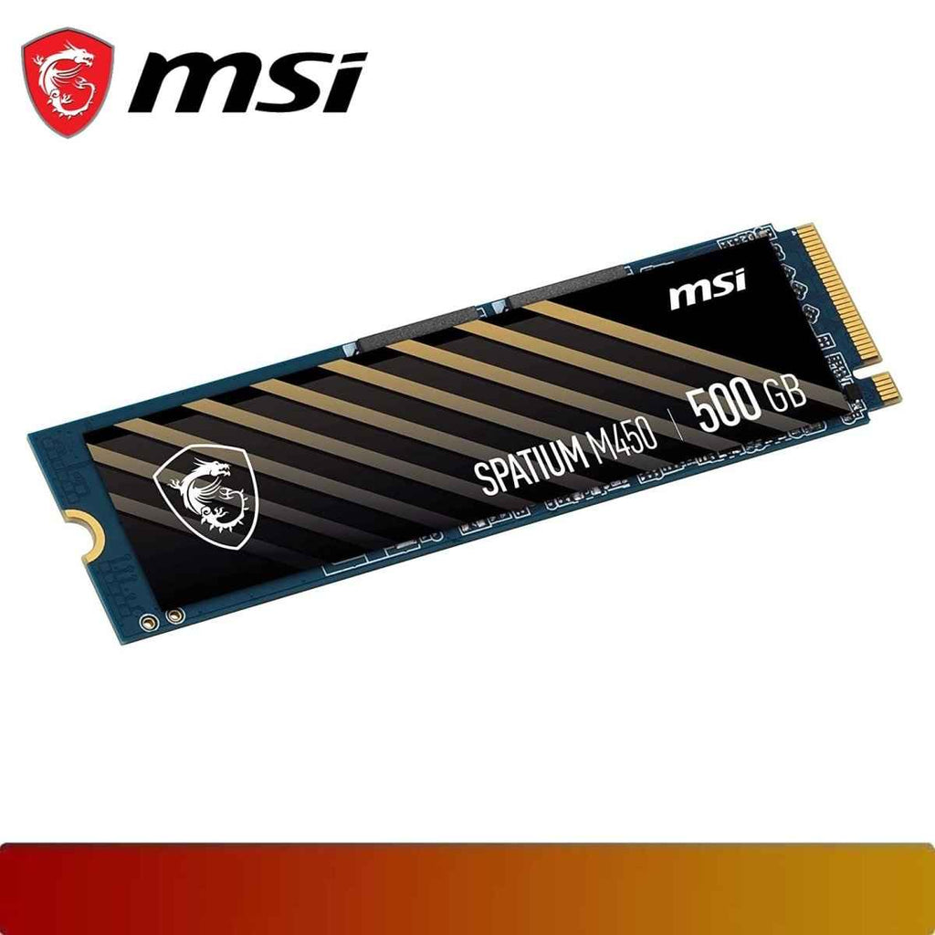 MSI SPATIUM M450 PCIe 4.0 NVMe M.2 500GB