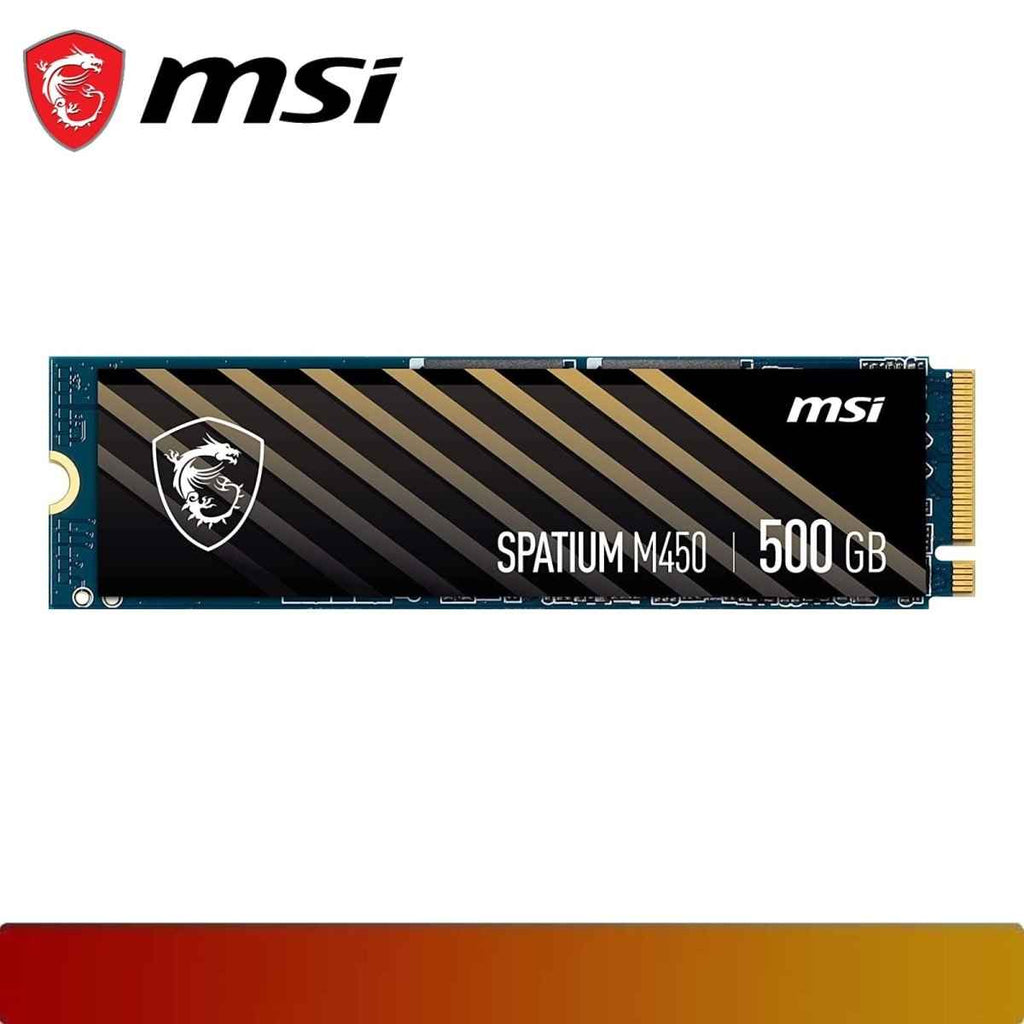 MSI SPATIUM M450 PCIe 4.0 NVMe M.2 V1 500GB