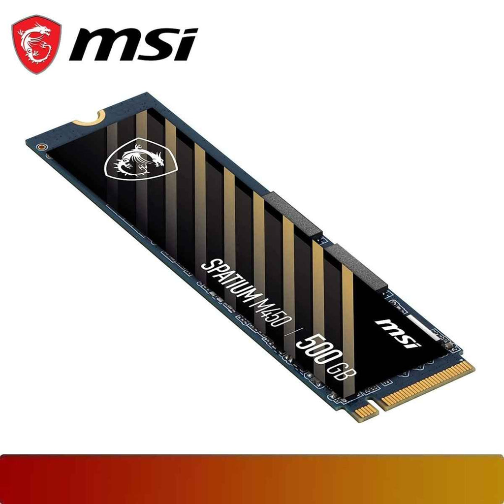 MSI SPATIUM M450 PCIe 4.0 NVMe M.2 V1 500GB