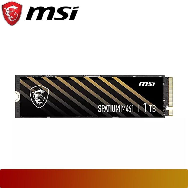 MSI SPATIUM M461 PCIe 4.0 NVMe M.2 1TB - 1 - Nano Komputer