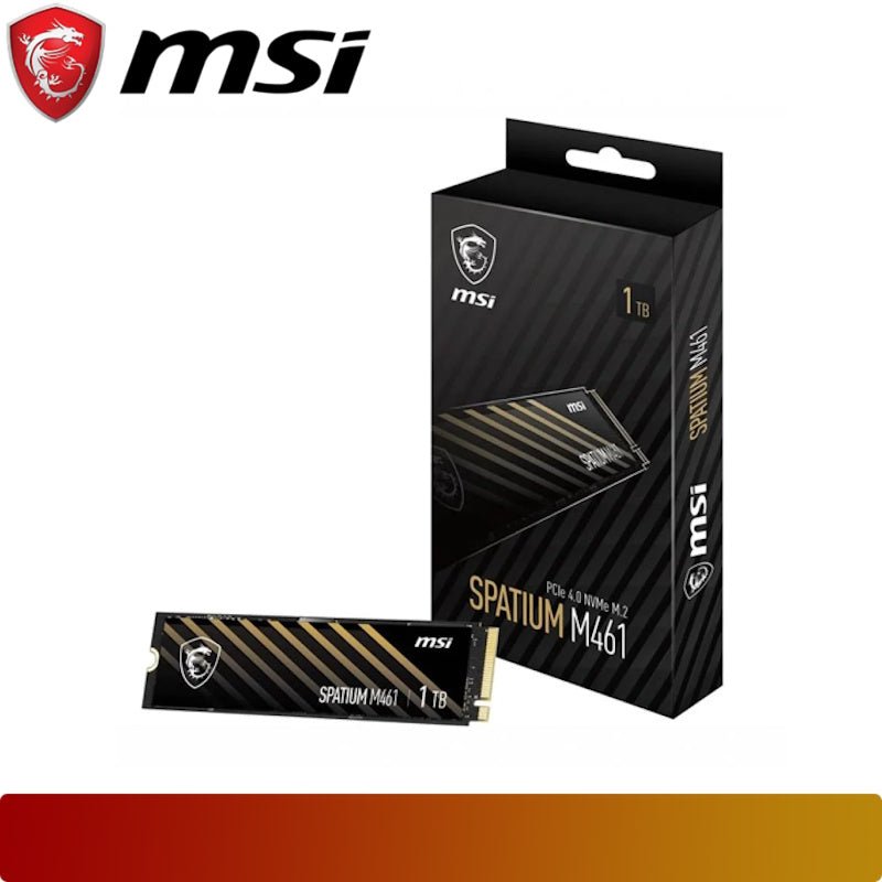 MSI SPATIUM M461 PCIe 4.0 NVMe M.2 1TB - 2 - Nano Komputer