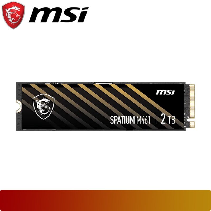 MSI SPATIUM M461 PCIe 4.0 NVMe M.2 2TB - 1 - Nano Komputer