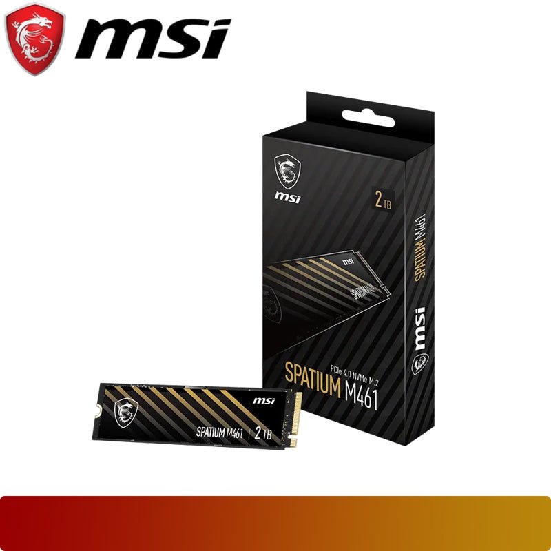 MSI SPATIUM M461 PCIe 4.0 NVMe M.2 2TB - 2 - Nano Komputer