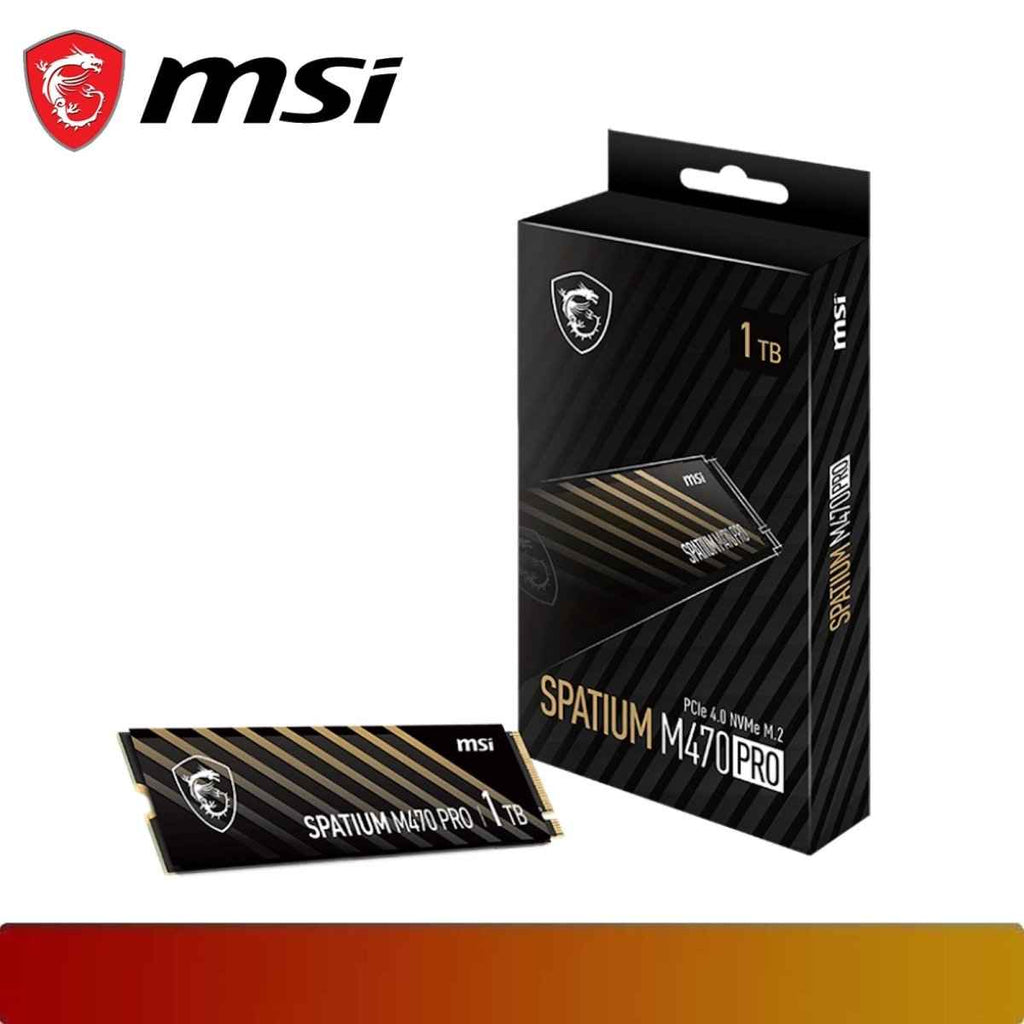 MSI SPATIUM M470 PRO PCIe 4.0 NVMe M.2 1TB
