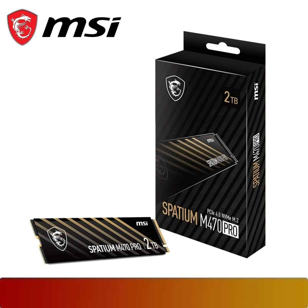 MSI SPATIUM M470 PRO PCIe 4.0 NVMe M.2 2TB