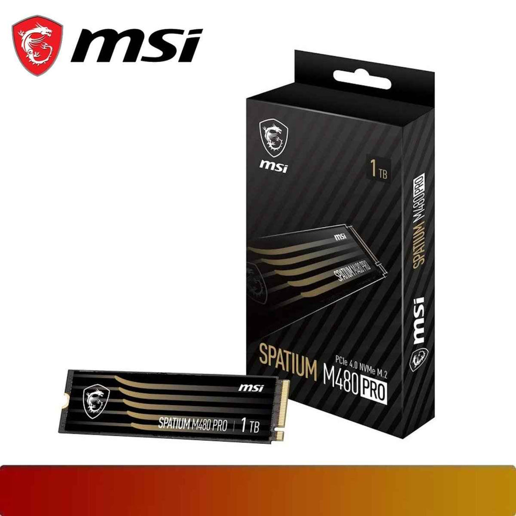MSI SPATIUM M480 PRO PCIe 4.0 NVMe M.2 1TB