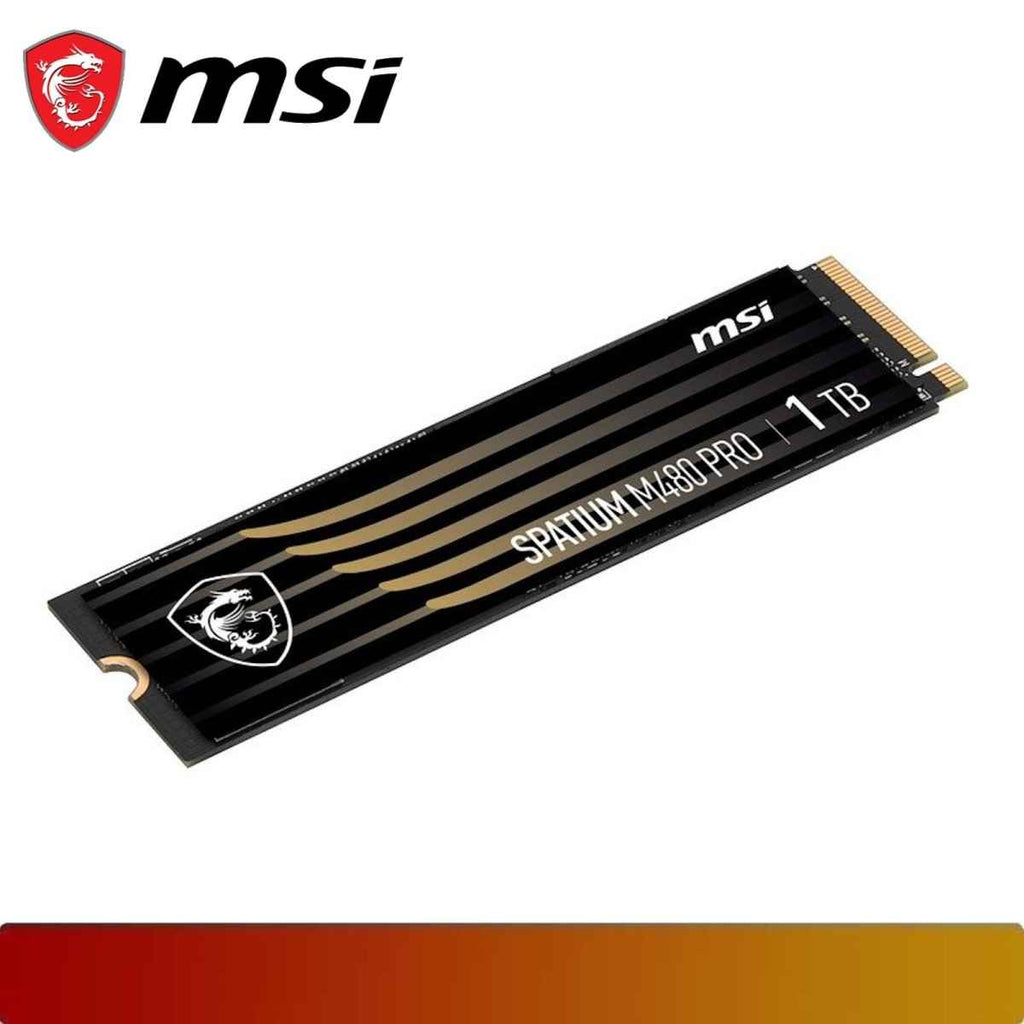 MSI SPATIUM M480 PRO PCIe 4.0 NVMe M.2 1TB